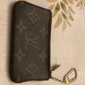 LV key chain pouch